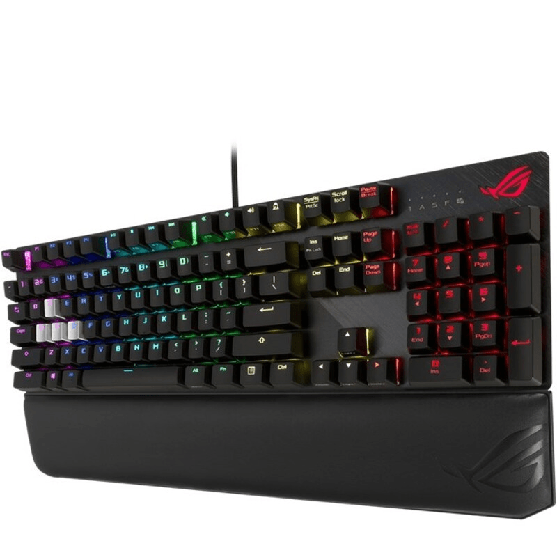 Asus ROG Strix Scope NXBL Blue Switch Deluxe RGB Wired Mechanical Gaming Keyboard Black ROG STRIX SCOPE NX DX/NXBL - SuperOffice
