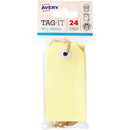 Avery 13205 Tag-It With String Size 3 Pastel Yellow Pack 24 13205 - SuperOffice