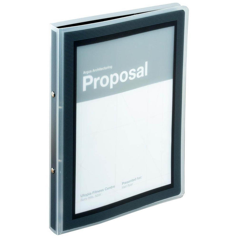 Avery 15767 Flexi-View Binder 2 Ring 12.7Mm A4 Black 15767 - SuperOffice