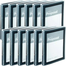 Avery 15767 Flexi-View Binder Folder 2 Ring 12.7mm A4 Black 12 Pack 15767 (12 Pack) - SuperOffice