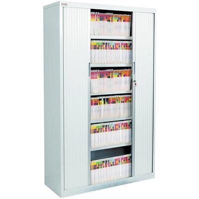 Avery 20261Og/A20126 Tambour Cabinet Package 2 / 6 Levels Oyster Grey 20261OG/A20126 - SuperOffice