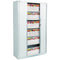 Avery 20261Og/A20126 Tambour Cabinet Package 2 / 6 Levels Oyster Grey 20261OG/A20126 - SuperOffice