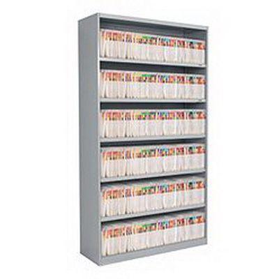 Avery 20318Gr/A20126 Open Bay Cabinet Package 5 / 6 Level Graphite Ripple 20318GR/A20126 - SuperOffice