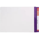 Avery 42437 Lateral File With Purple Tab Mylar Foolscap White Box 100 42437 - SuperOffice
