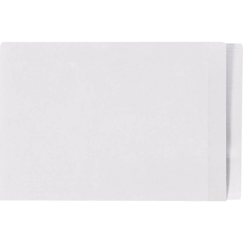 Avery 42521 Lateral File Legal White/Clear Mylar End Tab Box 100 42521 - SuperOffice