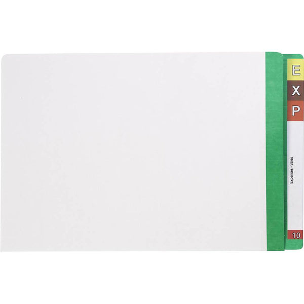 Avery 42534 Lateral File White With Mylar Tab Light Green Box 100 42534 - SuperOffice