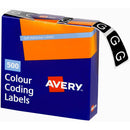 Avery 43207 Label Side Tab G Colour Code 25 X 38Mm Dark Green Pack 500 43207 - SuperOffice