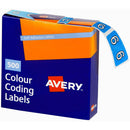 Avery 43246 Label Side Tab Year Code 6 25 X 38Mm Blue Pack 500 43246 - SuperOffice