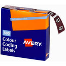 Avery 43249 Label Side Tab Year Code 9 25 X 38Mm Brown Pack 500 43249 - SuperOffice