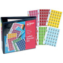 Avery 43300 Label Starter Kit Top Tab Colour Code 20 X 30Mm Assorted Colours Pack 120 43300 - SuperOffice