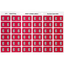 Avery 43302 Label Side Tab B Colour Code 25 X 38Mm Magenta Pack 180 43302 - SuperOffice