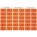 Avery 43303 Label Side Tab C Colour Code 25 X 38Mm Orange Pack 180 43303 - SuperOffice