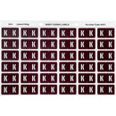 Avery 43311 Label Side Tab K Colour Code 25 X 38Mm Brown Pack 180 43311 - SuperOffice