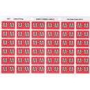 Avery 43313 Label Side Tab M Colour Code 25 X 38Mm Pink Pack 180 43313 - SuperOffice