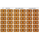 Avery 43324 Label Side Tab X Colour Code 25 X 38Mm Mustard Pack 180 43324 - SuperOffice