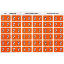 Avery 43342 Label Side Tab Year Code 2 25 X 38Mm Orange Pack 180 43342 - SuperOffice