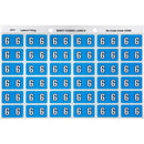 Avery 43346 Label Side Tab Year Code 6 25 X 38Mm Blue Pack 180 43346 - SuperOffice