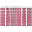 Avery 43348 Label Side Tab Year Code 8 25 X 38Mm Mauve Pack 180 43348 - SuperOffice