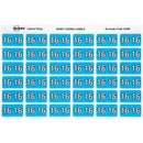 Avery 43366 Label Side Tab Year Code 16 25 X 38Mm Blue Pack 180 43366 - SuperOffice