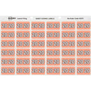 Avery 43370 Label Side Tab Year Code 20 25 X 38Mm Pink Box 180 43370 - SuperOffice
