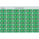 Avery 43406 Label Side Tab Jun Colour Code 23 X 38Mm Light Green Pack 180 43406 - SuperOffice
