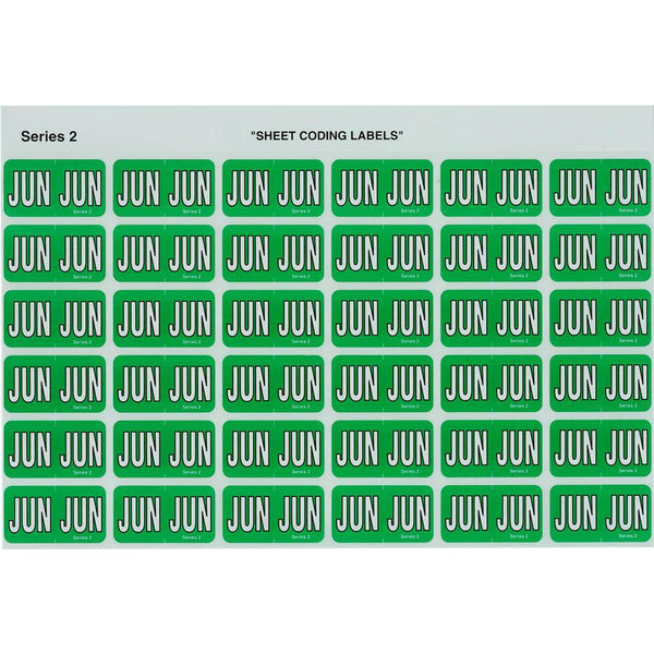 Avery 43406 Label Side Tab Jun Colour Code 23 X 38Mm Light Green Pack 180 43406 - SuperOffice