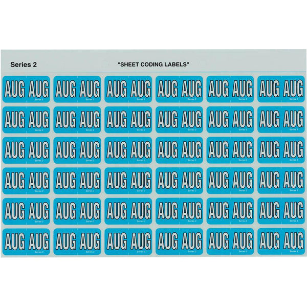 Avery 43408 Label Side Tab Aug Colour Code 23 X 38Mm Light Blue Pack 180 43408 - SuperOffice