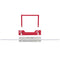 Avery 44005R Tubeclip Fastener 3 Piece Set Red Pack 10 44005R - SuperOffice