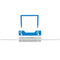 Avery 44009B Tubeclip Blue Box 100 Tube Clips 44009B - SuperOffice