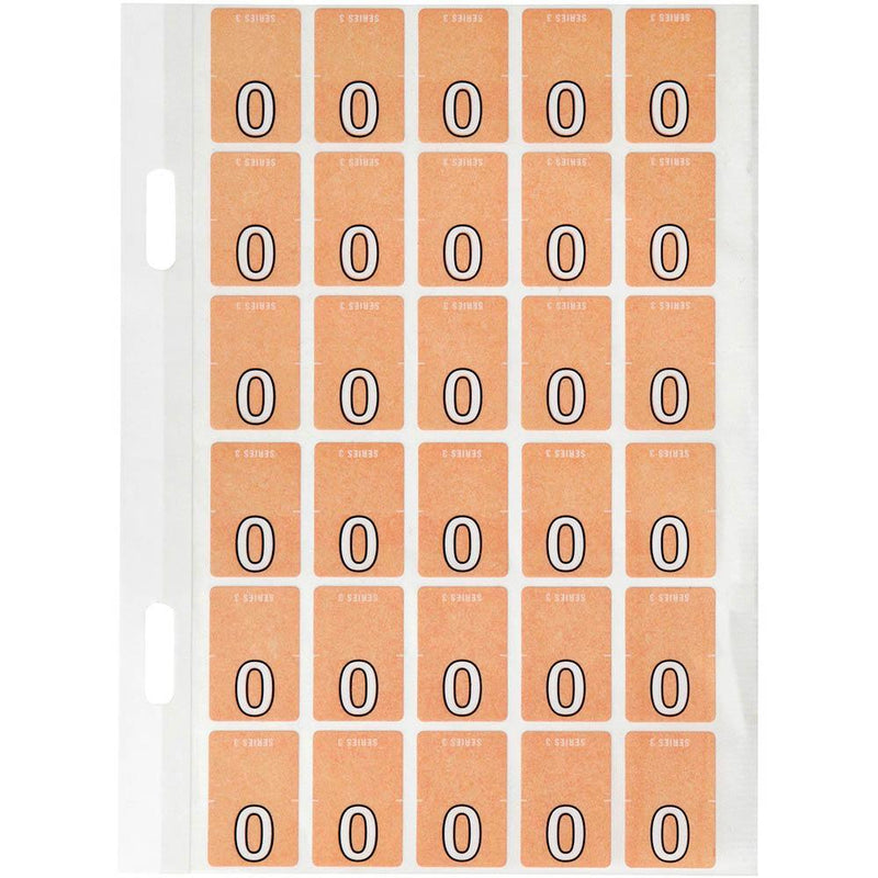 Avery 44200 Label Top Tab Year Code 0 20 X 30Mm Pink Pack 150 44200 - SuperOffice