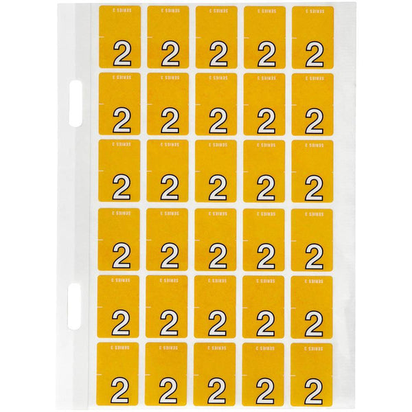 Avery 44202 Label Top Tab Year Code 2 20 X 30Mm Orange Pack 150 44202 - SuperOffice
