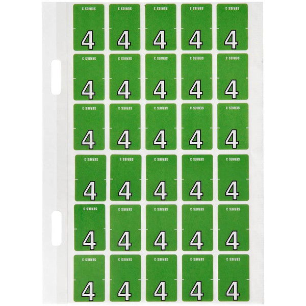 Avery 44204 Label Top Tab Year Code 4 20 X 30Mm Light Green Pack 150 44204 - SuperOffice