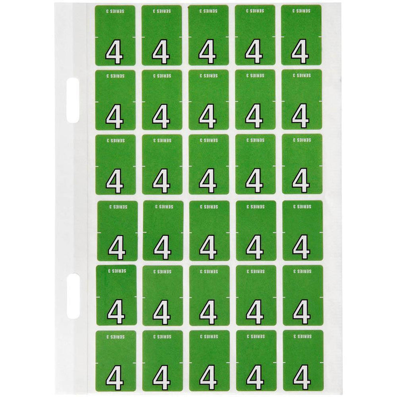 Avery 44204 Label Top Tab Year Code 4 20 X 30Mm Light Green Pack 150 44204 - SuperOffice