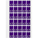 Avery 44237 Label Top Tab Year Code 17 20 X 30Mm Purple Pack 150 44237 - SuperOffice