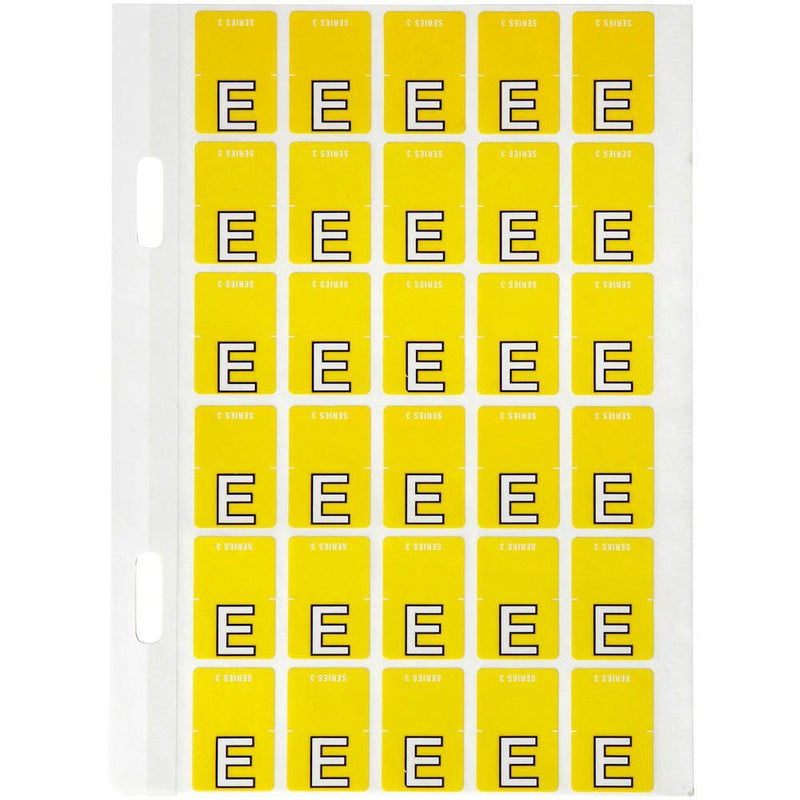 Avery 44405 Label Top Tab E Colour Code 20 X 30Mm Dark Yellow Pack 150 44405 - SuperOffice