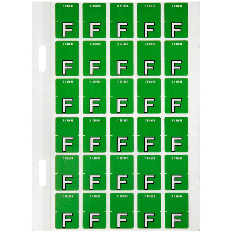 Avery 44406 Label Top Tab F Colour Code 20 X 30Mm Light Green Pack 150 44406 - SuperOffice
