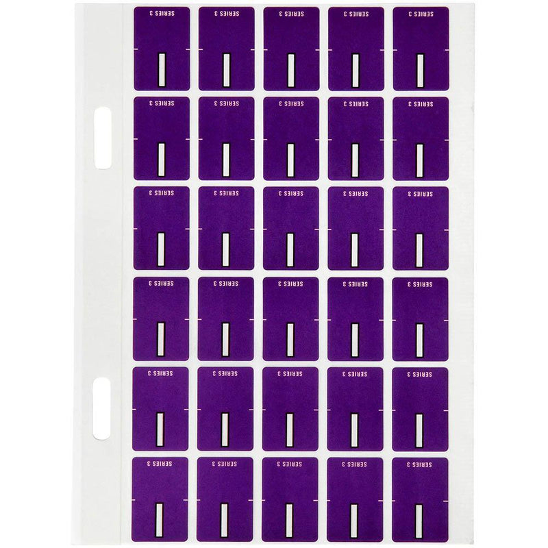 Avery 44409 Label Top Tab I Colour Code 20 X 30Mm Purple Pack 150 44409 - SuperOffice