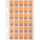 Avery 44413 Label Top Tab M Colour Code 20 X 30Mm Pink With Stripe Pack 150 44413 - SuperOffice