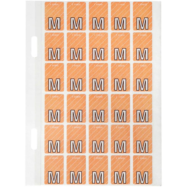 Avery 44413 Label Top Tab M Colour Code 20 X 30Mm Pink With Stripe Pack 150 44413 - SuperOffice