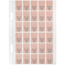 Avery 44422 Label Top Tab V Colour Code 20 X 30Mm Mauve With Stripe Pack 150 44422 - SuperOffice
