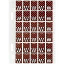 Avery 44423 Label Top Tab W Colour Code 20 X 30Mm Brown Pack 150 44423 - SuperOffice