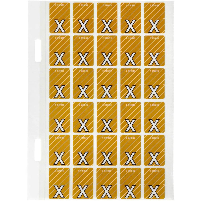 Avery 44424 Label Top Tab X Colour Code 20 X 30Mm Mustard Pack 150 44424 - SuperOffice