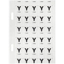 Avery 44425 Label Top Tab Y Colour Code 20 X 30Mm White With Grey Pack 150 44425 - SuperOffice
