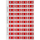 Avery 44501 Label Side Tab A Colour Code 25 X 42Mm Red Pack 240 44501 - SuperOffice