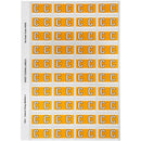 Avery 44503 Label Side Tab C Colour Code 25 X 42Mm Yellow Pack 240 44503 - SuperOffice