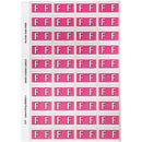 Avery 44506 Label Side Tab F Colour Code 25 X 42Mm Pink Pack 240 44506 - SuperOffice