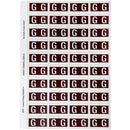 Avery 44507 Label Side Tab G Colour Code 25 X 42Mm Brown Pack 240 44507 - SuperOffice