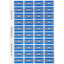 Avery 44523 Label Side Tab W Colour Code 25 X 42Mm Blue Pack 240 44523 - SuperOffice