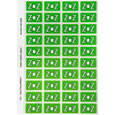 Avery 44526 Label Side Tab Z Colour Code 25 X 42Mm Light Green Pack 240 44526 - SuperOffice