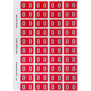 Avery 44528 Label Side Tab Year Code 0 25 X 42Mm Red Pack 240 44528 - SuperOffice